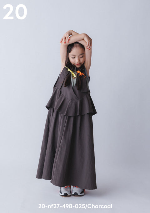NUNUFORME<br> ヌヌフォルム<br>【27ssご予約 2月入荷予定】<br>レイヤードフリルジャンスカ<br>20-nf27-498-025