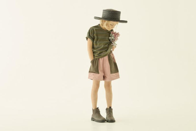 eLfinFolk エルフィンフォルク<br>【27ssご予約】<br>Cotton Twill shorts<br>22_elf-271F22