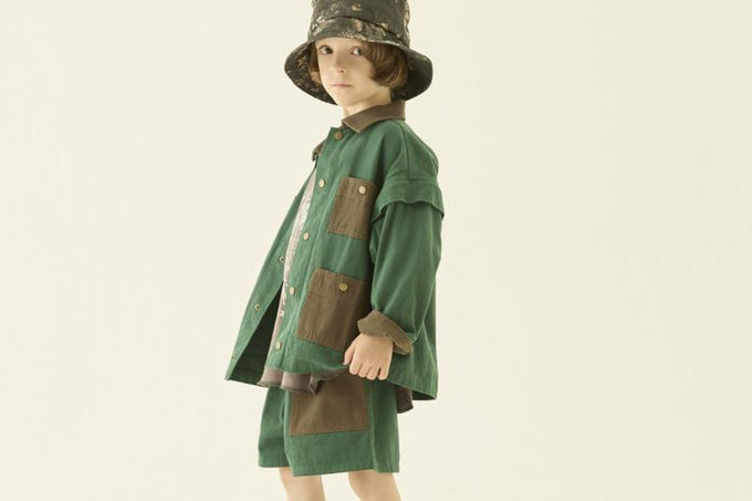 eLfinFolk エルフィンフォルク<br>【27ssご予約】<br>Cotton Twill shorts<br>22_elf-271F22