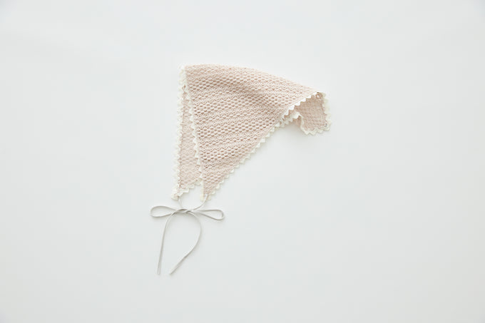 eLfinFolk エルフィンフォルク<br>Crochet Lace Bonnet<br>23_elf-261A43