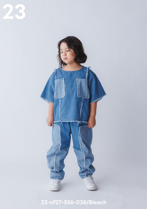 NUNUFORME<br> ヌヌフォルム<br>【27ssご予約 2月入荷予定】<br>デニムＴ<br>23-nf27-556-038