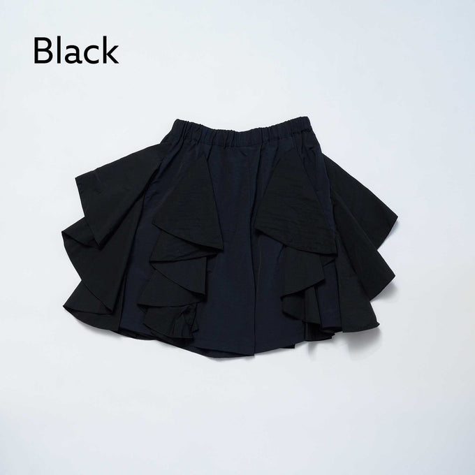NUNUFORME<br> ヌヌフォルム<br>【27ssご予約 2月入荷予定】<br>フリルショートパンツ<br>24-nf27-658-043