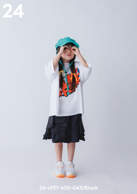 NUNUFORME<br> ヌヌフォルム<br>【27ssご予約 2月入荷予定】<br>フリルショートパンツ<br>24-nf27-658-043