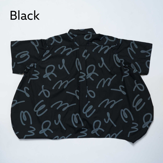 NUNUFORME<br> ヌヌフォルム<br>【27ssご予約 2月入荷予定】<br>半袖サークルシャツ<br>25-nf27-529-268