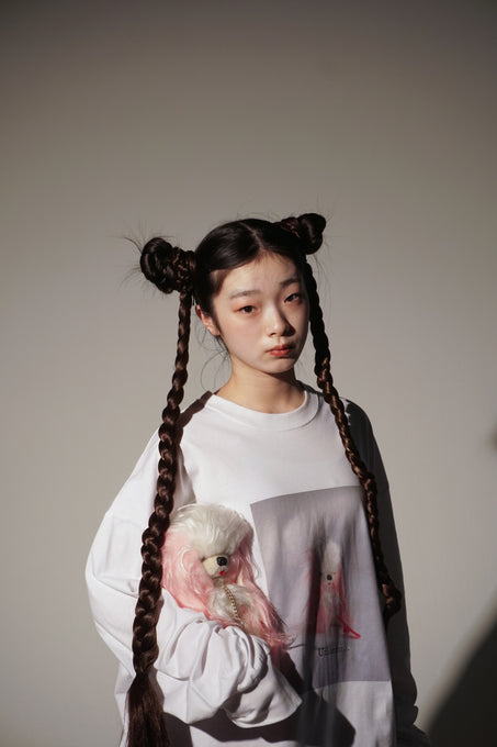 UNIONINI<br>ユニオニーニ<br>【26awご予約8月入荷予定】<br>photo print long sleeved tee<br>CS-095