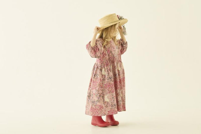 eLfinFolk エルフィンフォルク<br>【27ssご予約】<br>FLoraL Reverie Dress<br>25_elf-271F24
