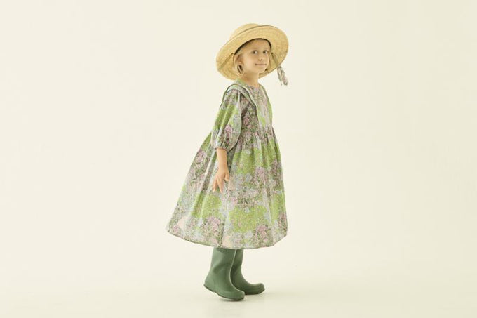 eLfinFolk エルフィンフォルク<br>【27ssご予約】<br>FLoraL Reverie Dress<br>25_elf-271F24