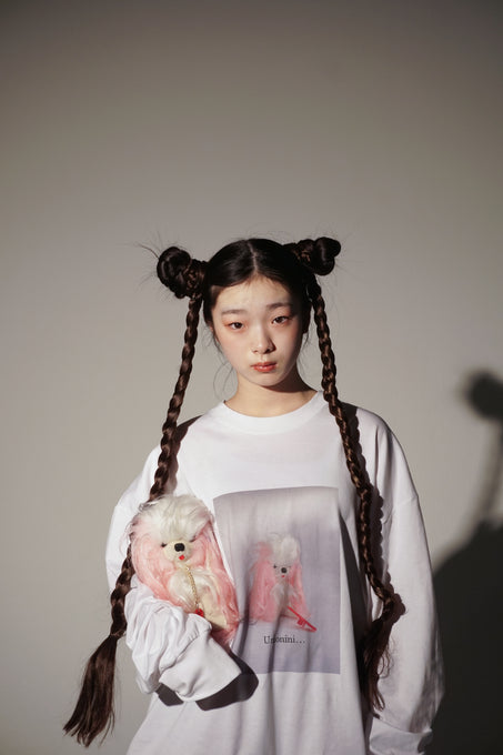 UNIONINI<br>ユニオニーニ<br>【26awご予約8月入荷予定】<br>photo print long sleeved tee<br>CS-095