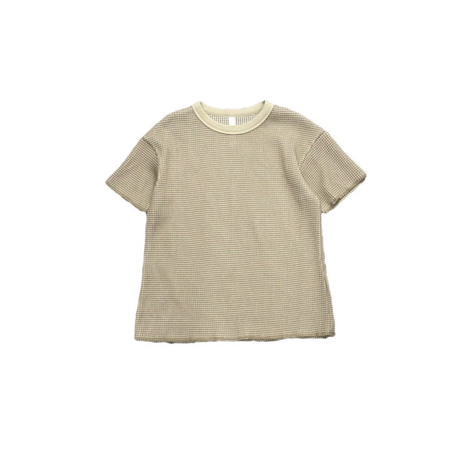 MOUN TEN. <br>マウンテン<br>bicolor waffle T<br>MT106-1720a