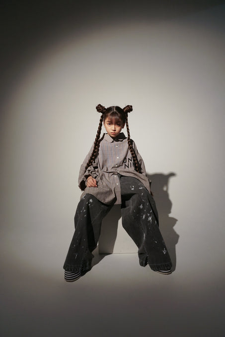 UNIONINI<br>ユニオニーニ<br>【26awご予約9-10月入荷予定】<br>checked big shirt<br>BL-030