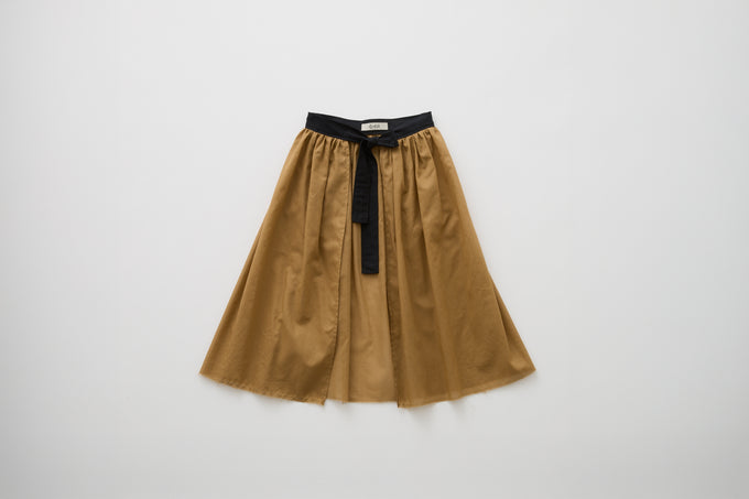 eLfinFolk <br>エルフィンフォルク<br>【26awご予約】<br>Cotton Lawn Train Skirt<br>31_elf-262F49