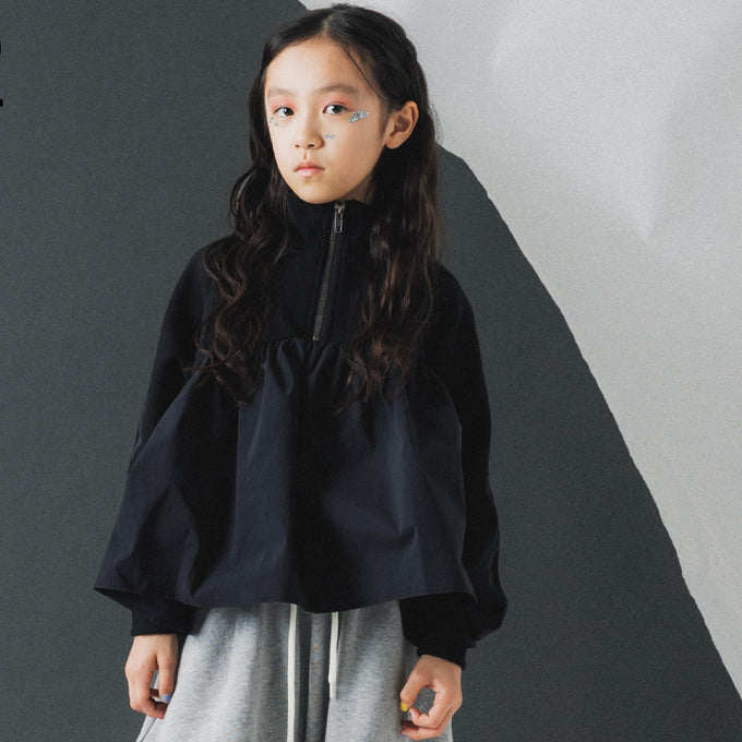NUNUFORME<br> ヌヌフォルム<br>【26awご予約 8月入荷予定】<br>ハーフジッププルオーバー<br>32-nf26-847-503