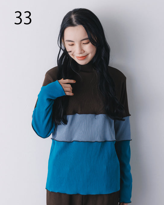NUNUFORME<br> ヌヌフォルム<br>【26awご予約 8月入荷予定】<br>ハイネックメローT<br>33-nf26-848-719