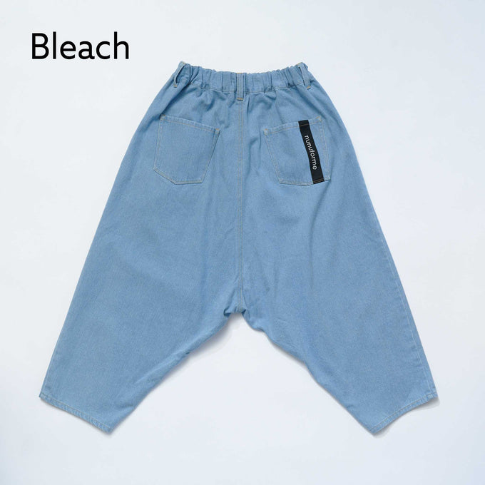 NUNUFORME<br> ヌヌフォルム<br>【27ssご予約 2月入荷予定】<br>デニムバギーパンツ<br>34-nc27-613-304