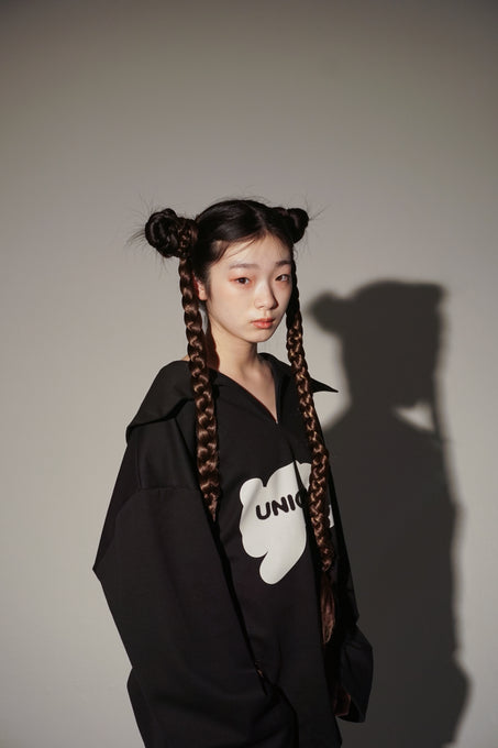 UNIONINI<br>ユニオニーニ<br>【26awご予約8-9月入荷予定】<br> teddy pull over shirt<br>PO-026