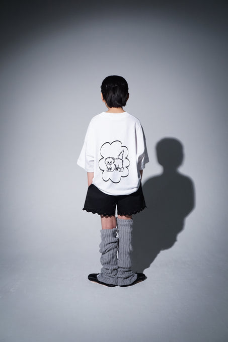 UNIONINI<br>ユニオニーニ<br>【27ssご予約】<br>cat big tee<br>CS-049