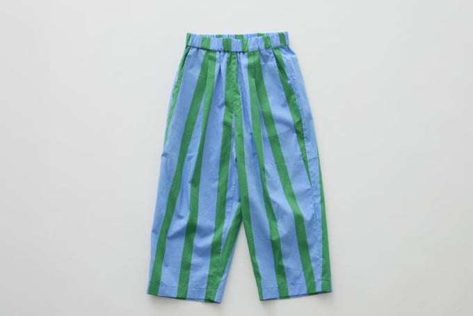 eLfinFolk エルフィンフォルク<br>【27ssご予約】<br>Wide stripe Pants<br>37_elf-271F36