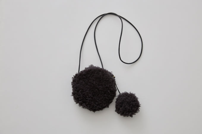 eLfinFolk <br>エルフィンフォルク<br>Curly Boa pochette<br>elf-252A63