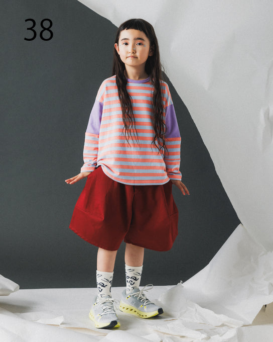NUNUFORME<br> ヌヌフォルム<br>【26awご予約 8月入荷予定】<br>ショートポインテッドパンツ<br>38-nf26-692-302