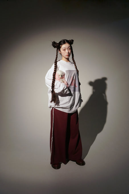 UNIONINI<br>ユニオニーニ<br>【26awご予約8-9月入荷予定】<br>fringe long pants<br>PT-120