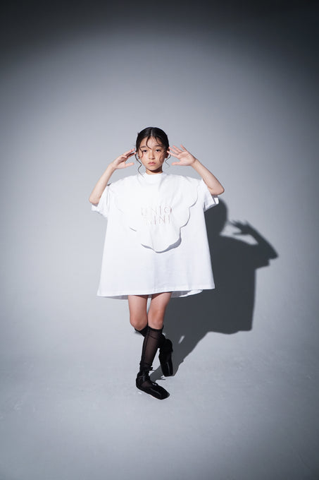 UNIONINI<br>ユニオニーニ<br>【27ssご予約】<br>front collar one piece<br>OP-103