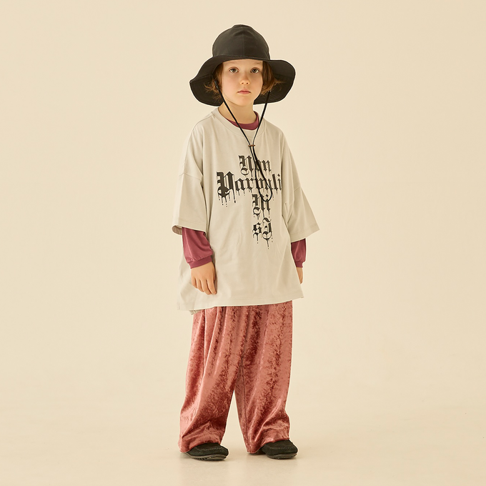 eLfinFolk <br>エルフィンフォルク<br>Clash Velour Wide Pants<br>elf-242F34/F35/F36