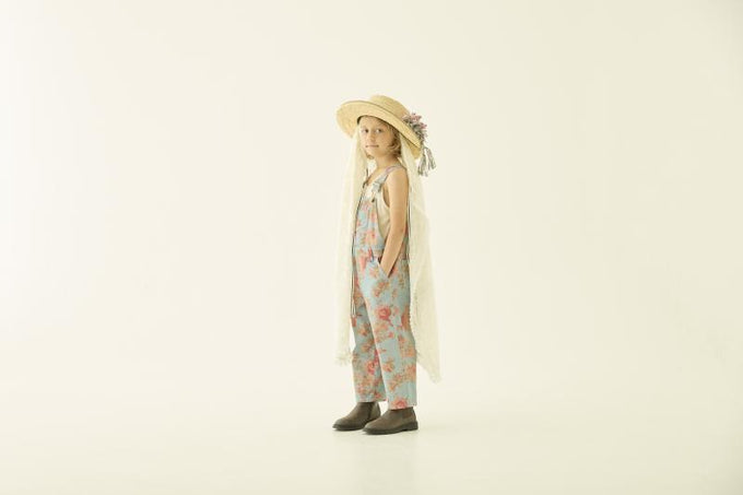 eLfinFolk エルフィンフォルク<br>【27ssご予約】<br>Flora Lace Apron Skirt<br>47_elf-271F46