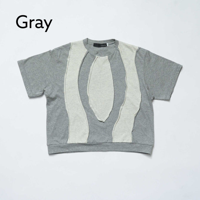 NUNUFORME<br> ヌヌフォルム<br>【27ssご予約 3月入荷予定】<br>カーブチェンジビッグＴシャツ<br>48-nf27-860-501