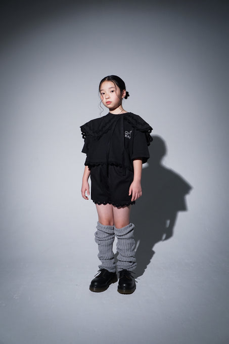 UNIONINI<br>ユニオニーニ<br>【27ssご予約】<br>wavy short pants<br>PT-137