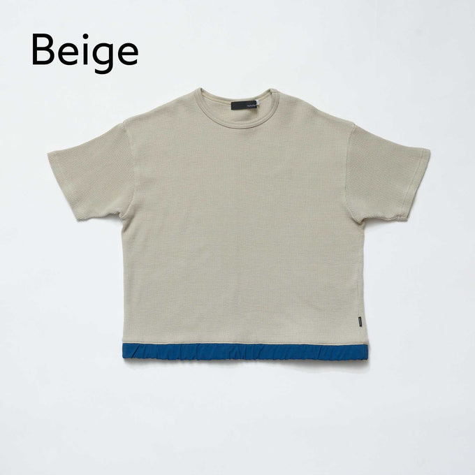 NUNUFORME<br> ヌヌフォルム<br>【27ssご予約 3月入荷予定】<br>ゴムヘムＴシャツ<br>52-nf27-862-516