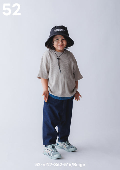 NUNUFORME<br> ヌヌフォルム<br>【27ssご予約 3月入荷予定】<br>ゴムヘムＴシャツ<br>52-nf27-862-516