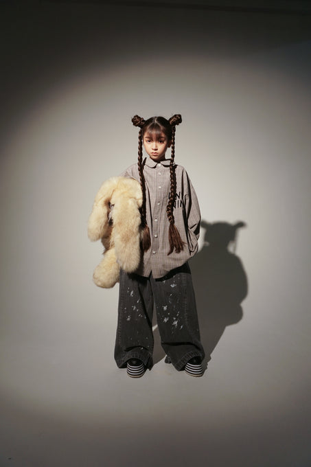 UNIONINI<br>ユニオニーニ<br>【26awご予約9-10月入荷予定】<br>checked big shirt<br>BL-030