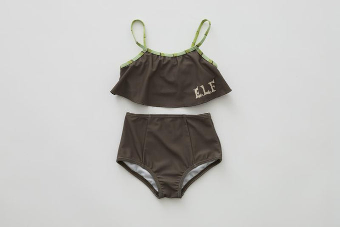 eLfinFolk エルフィンフォルク<br>【27ssご予約】<br>Plain Girls Swim Wear<br>55_elf-271J54