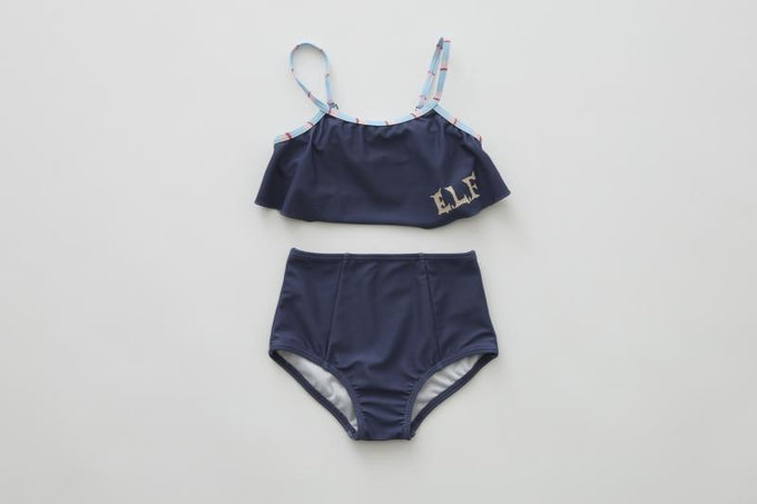 eLfinFolk エルフィンフォルク<br>【27ssご予約】<br>Plain Girls Swim Wear<br>55_elf-271J54