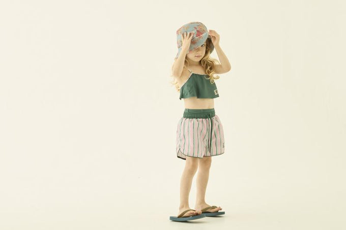 eLfinFolk エルフィンフォルク<br>【27ssご予約】<br>Plain Girls Swim Wear<br>55_elf-271J54