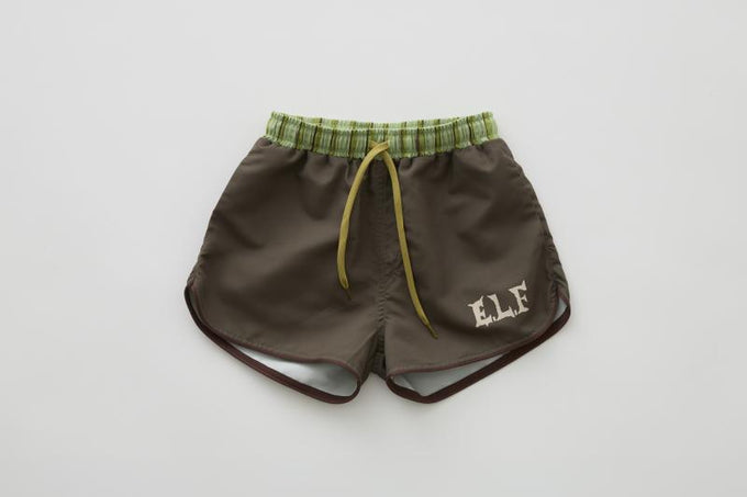 eLfinFolk エルフィンフォルク<br>【27ssご予約】<br>Plain Girls surf shorts<br>59_elf-271F58