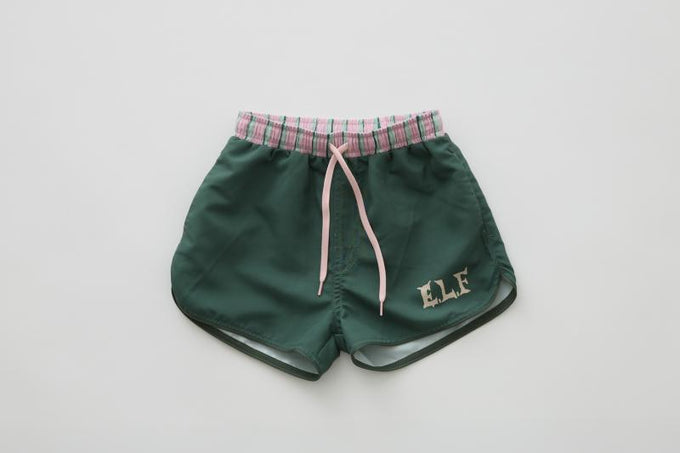 eLfinFolk エルフィンフォルク<br>【27ssご予約】<br>Plain Girls surf shorts<br>59_elf-271F58