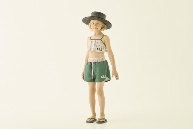 eLfinFolk エルフィンフォルク<br>【27ssご予約】<br>Plain Girls surf shorts<br>59_elf-271F58