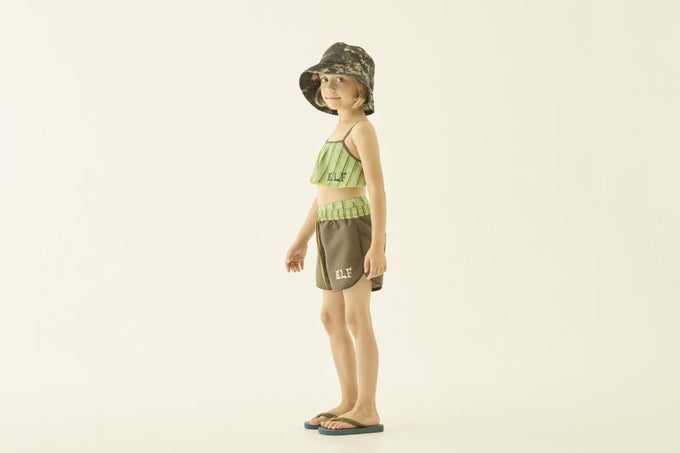 eLfinFolk エルフィンフォルク<br>【27ssご予約】<br>Plain Girls surf shorts<br>59_elf-271F58