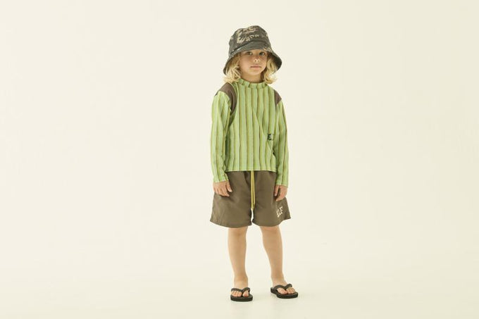 eLfinFolk エルフィンフォルク<br>【27ssご予約】<br>Double Stripe Rush Guard UNISEX<br>61_elf-271J60