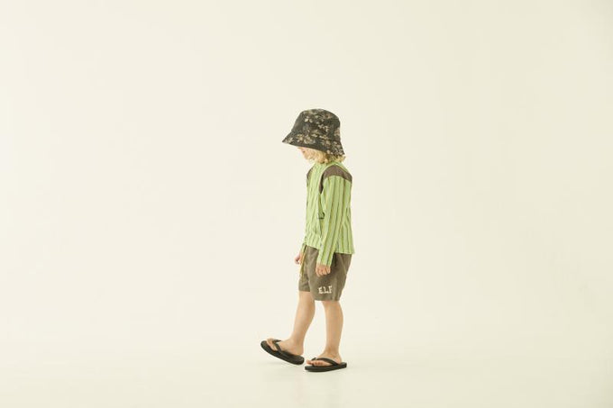 eLfinFolk エルフィンフォルク<br>【27ssご予約】<br>Double Stripe Rush Guard UNISEX<br>61_elf-271J60