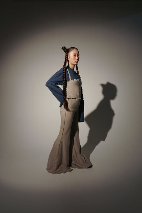 UNIONINI<br>ユニオニーニ<br>【26awご予約8-9月入荷予定】<br>shaggy flare pants<br>PT-129