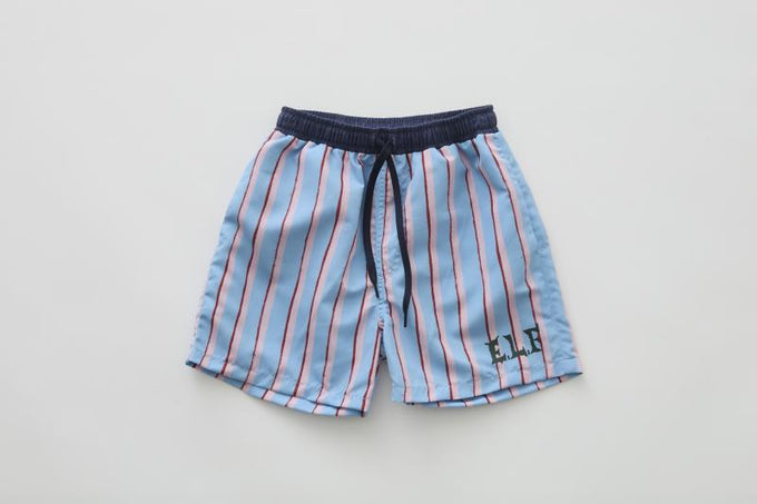 eLfinFolk エルフィンフォルク<br>【27ssご予約】<br>Double Stripe Boys Surf Shorts<br>65_elf-271F64