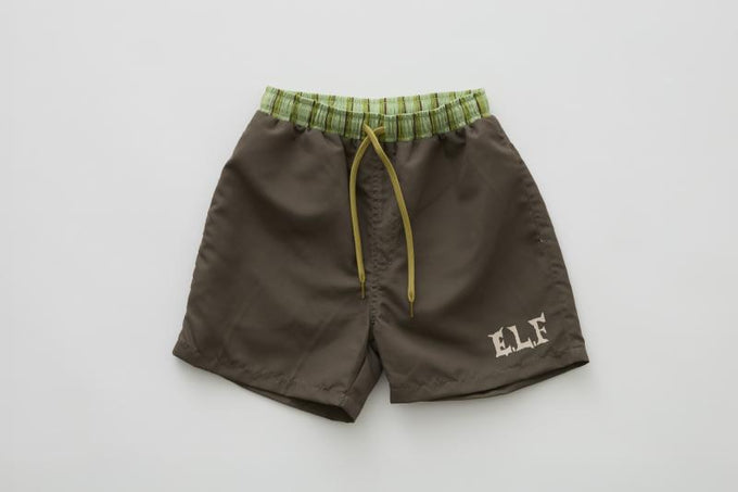 eLfinFolk エルフィンフォルク<br>【27ssご予約】<br>Plain Boys Surf Shorts<br>67_elf-271F66