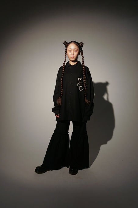 UNIONINI<br>ユニオニーニ<br>【26awご予約8-9月入荷予定】<br> big frill pants<br>PT-078