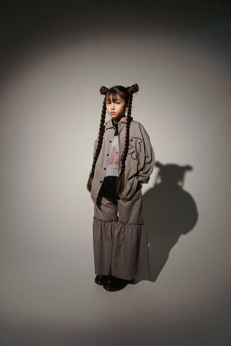 UNIONINI<br>ユニオニーニ<br>【26awご予約8-9月入荷予定】<br>teddy shirt<br>BL-028