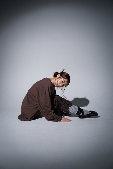 UNIONINI<br>ユニオニーニ<br>【27ssご予約】<br>gather slim pants<br>PT-134