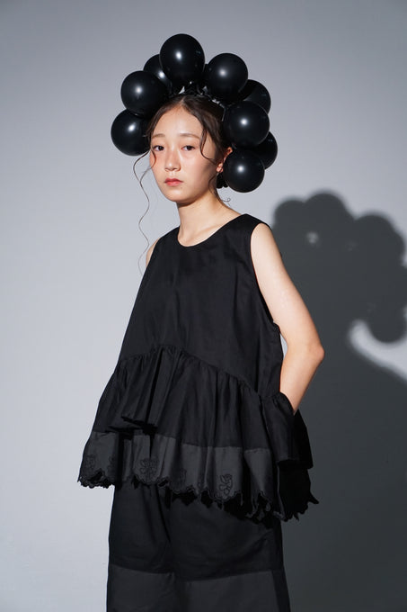 UNIONINI<br>ユニオニーニ<br>【27ssご予約】<br>teddy lace one piece<br>OP-098-1