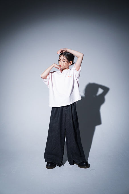UNIONINI<br>ユニオニーニ<br>【27ssご予約】<br>tuck & frill big jeans<br>PT-138