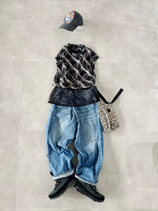 TOBOGGAN<br> トボガン<br>【26ssご予約5月中旬入荷予定】<br>Mesh long tank